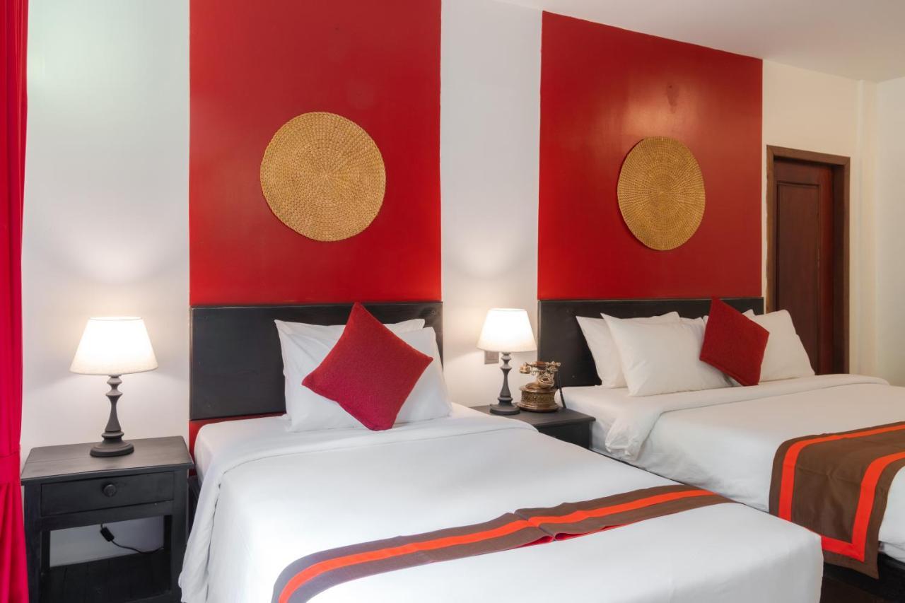 กร็องด์ เอลิเซ ลา เรซิดองซ์ Hotel เสียมราฐ ภายนอก รูปภาพ