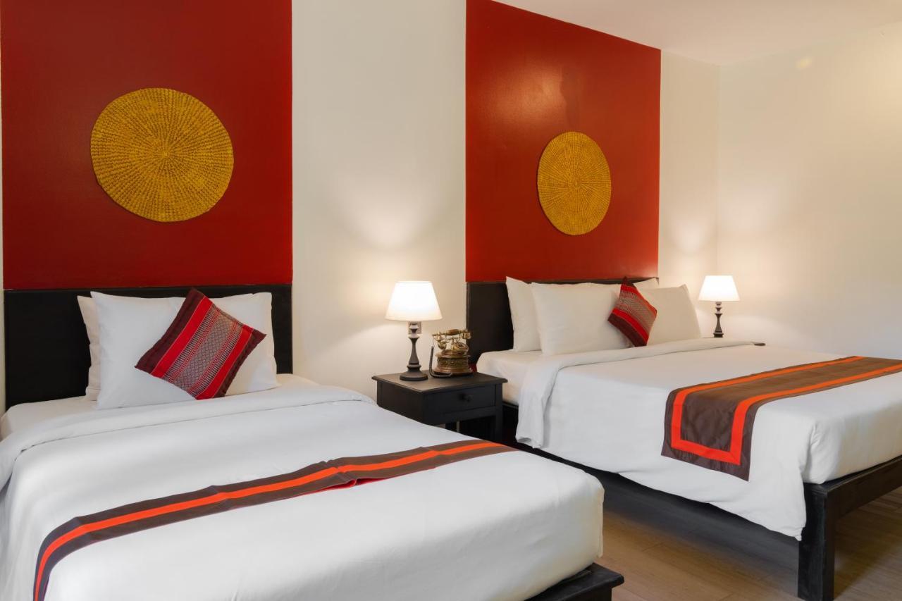 กร็องด์ เอลิเซ ลา เรซิดองซ์ Hotel เสียมราฐ ภายนอก รูปภาพ