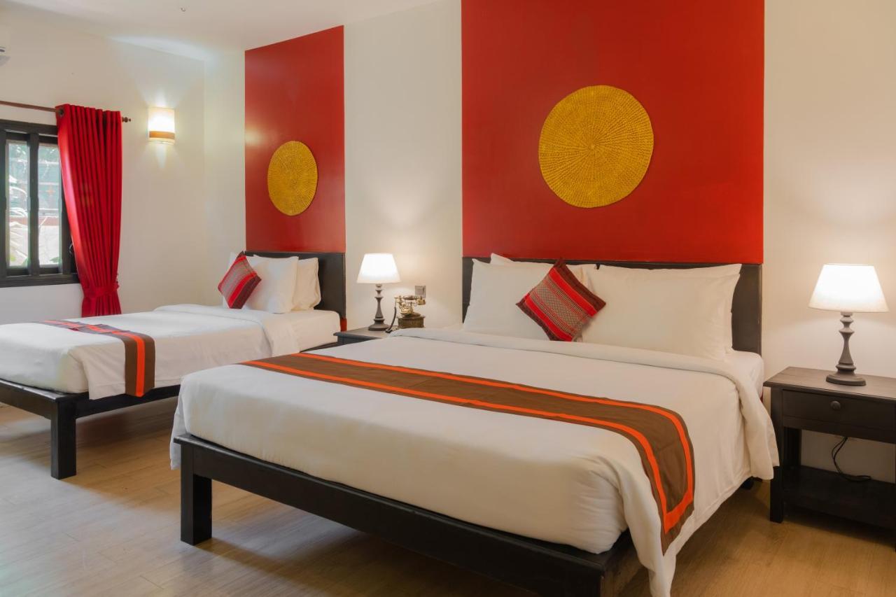 กร็องด์ เอลิเซ ลา เรซิดองซ์ Hotel เสียมราฐ ภายนอก รูปภาพ