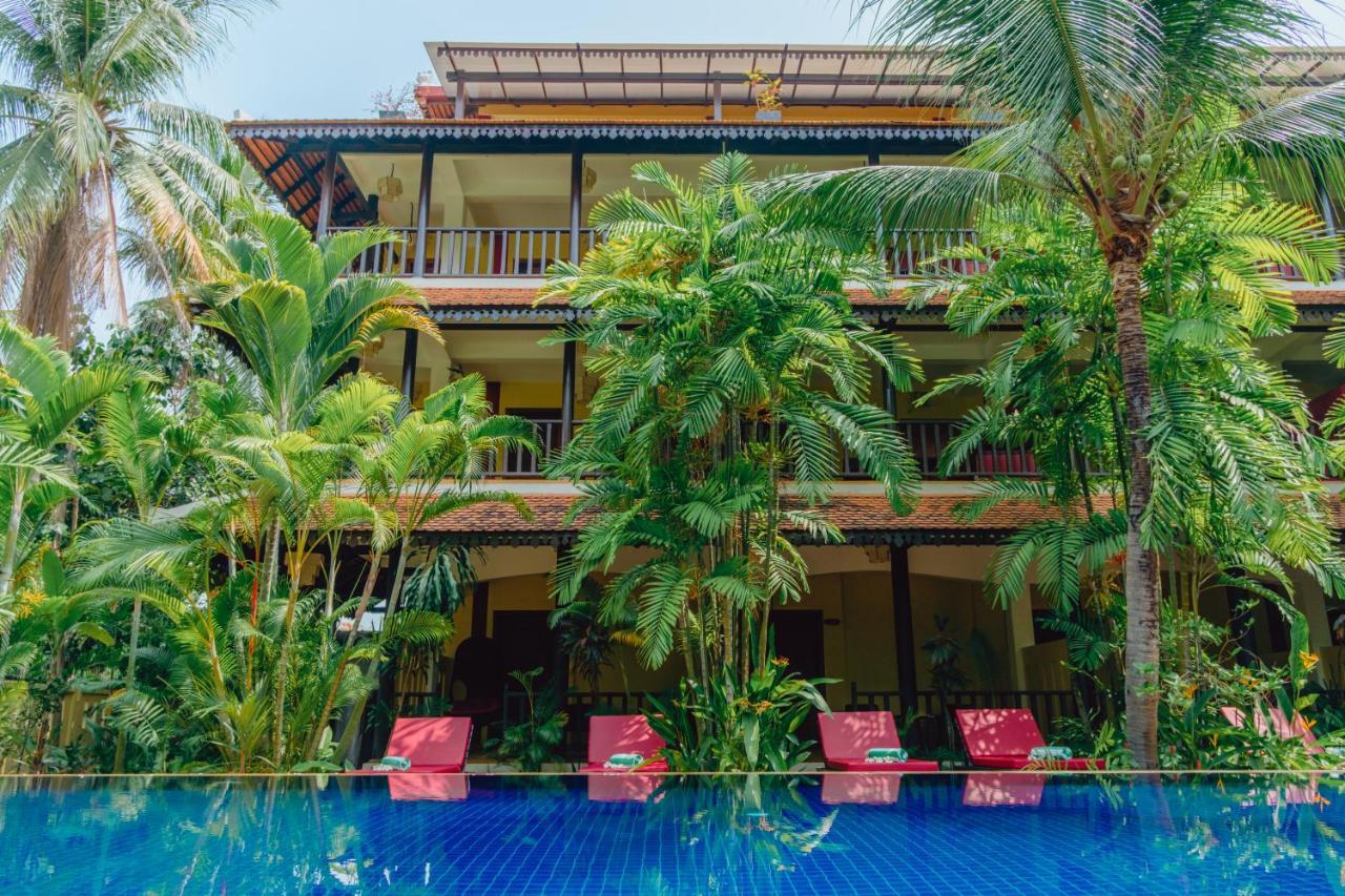 กร็องด์ เอลิเซ ลา เรซิดองซ์ Hotel เสียมราฐ ภายนอก รูปภาพ