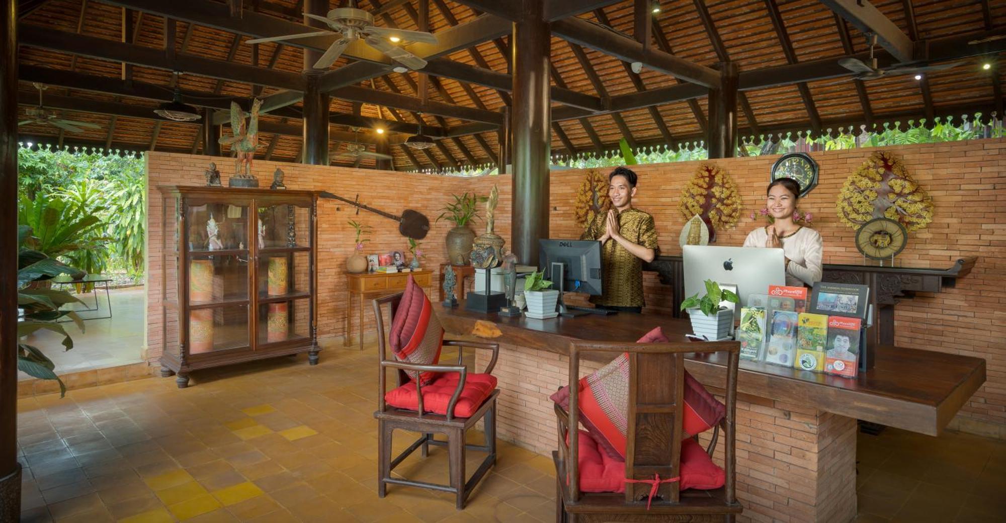 กร็องด์ เอลิเซ ลา เรซิดองซ์ Hotel เสียมราฐ ภายนอก รูปภาพ