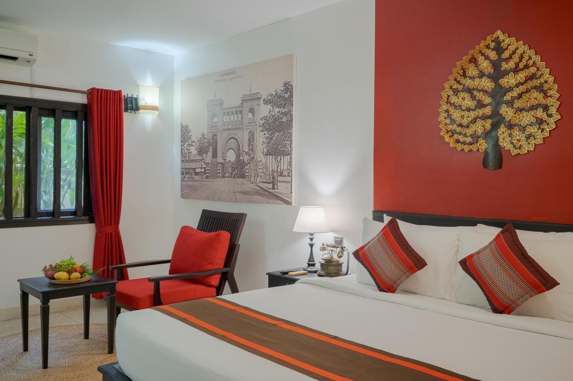 กร็องด์ เอลิเซ ลา เรซิดองซ์ Hotel เสียมราฐ ภายนอก รูปภาพ